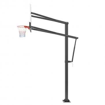 Баскетбольная стойка стационарная UNIX Line B-Stand-PC 72"x42" R45 H230-305 см - 8